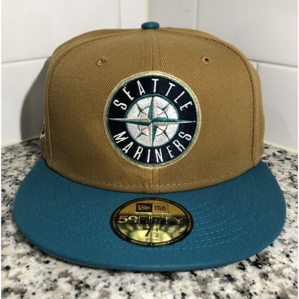 New Era Seattle Mariners 59FIFTY MLB 2001 All Star Game Fitted Hat Size 7 1/2